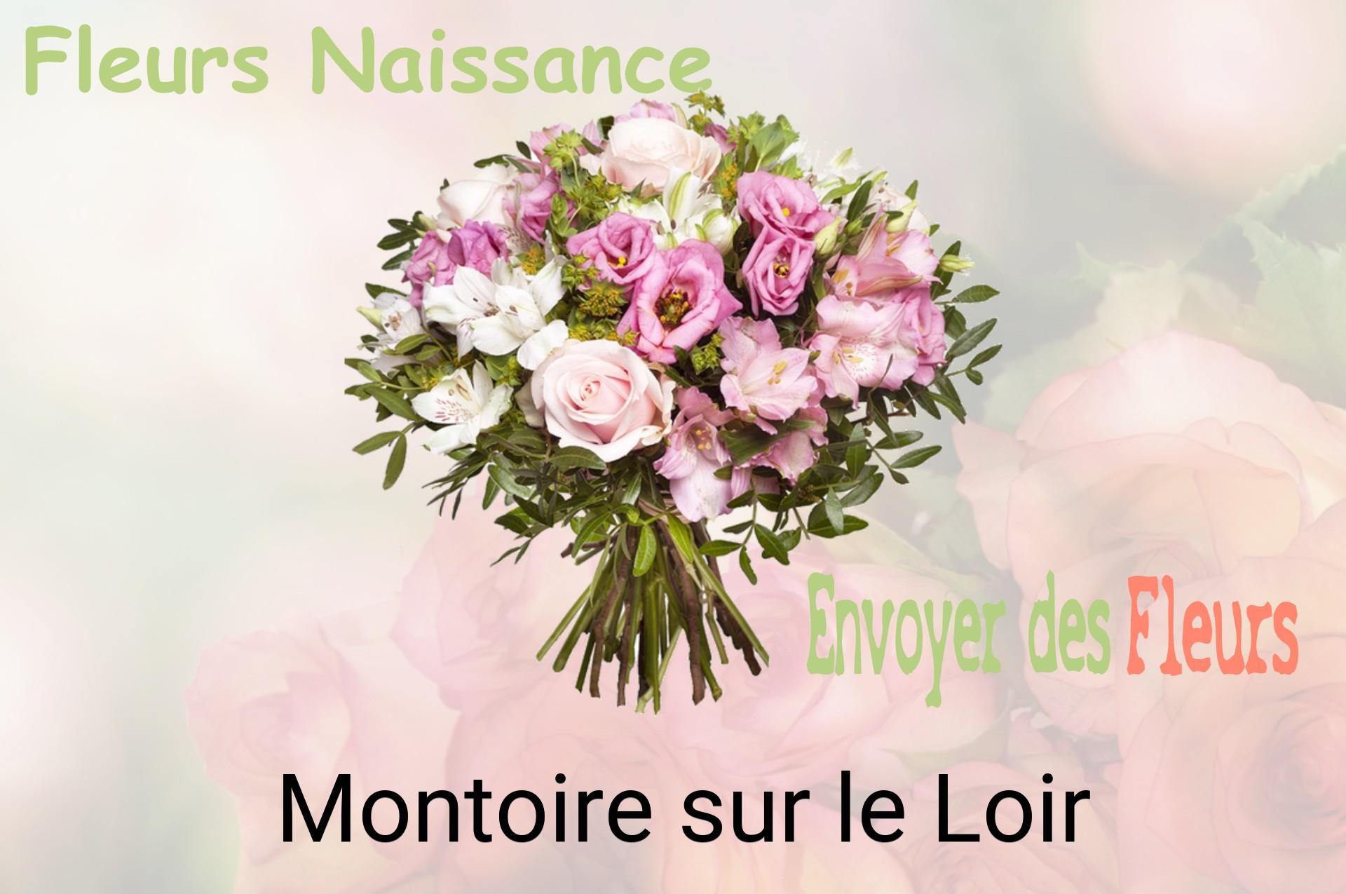 Bouquet de fleurs de naissance livré à Montoire-sur-le-Loir